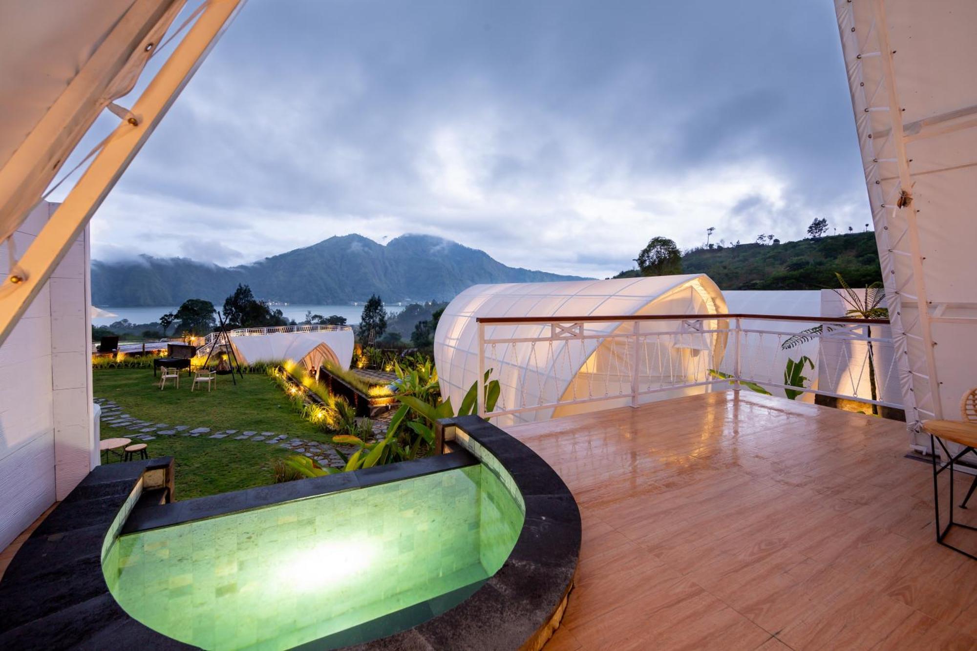 The Dewi Kintamani Luxury Glamping And Natural Hotspring Экстерьер фото