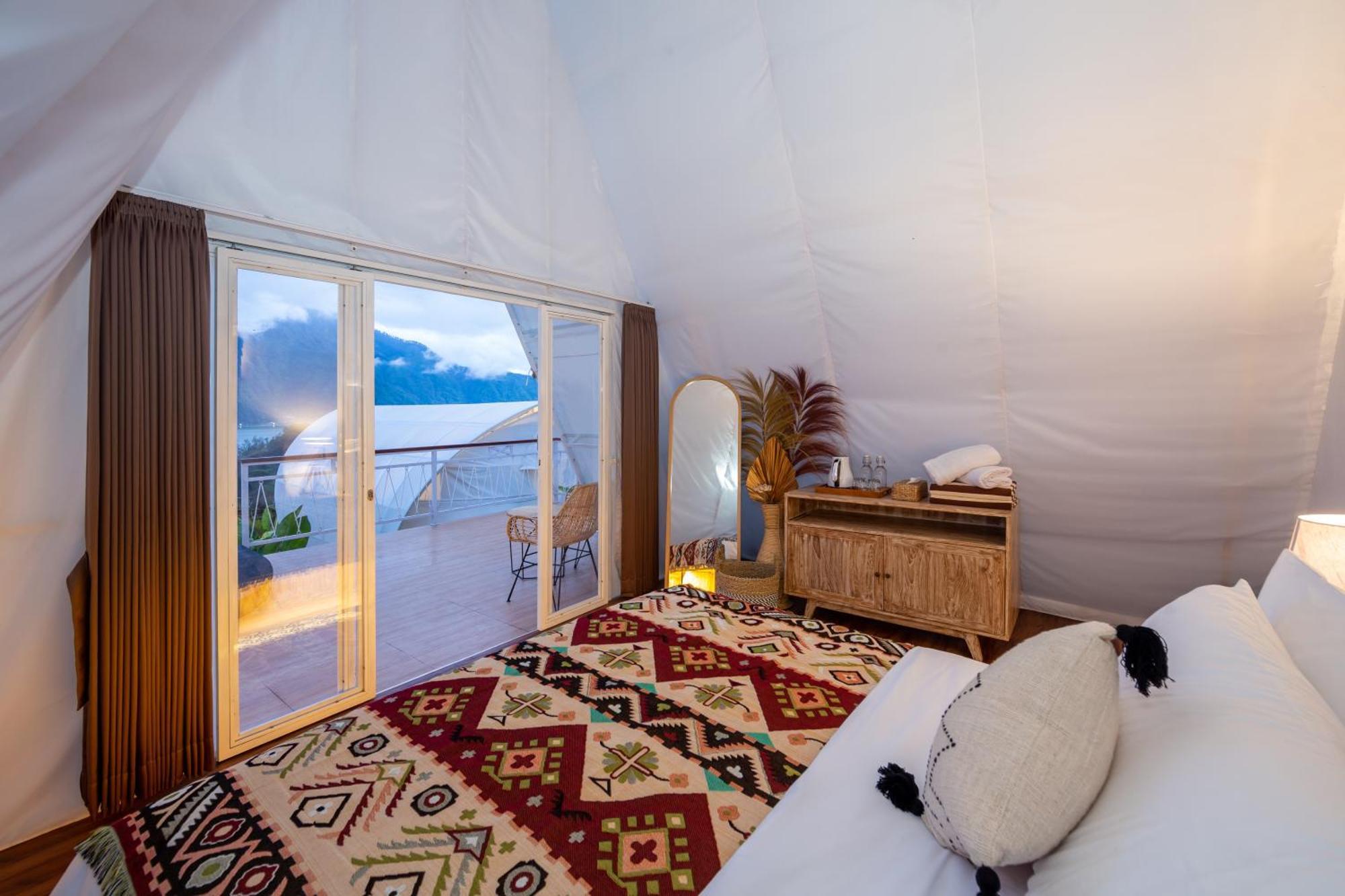 The Dewi Kintamani Luxury Glamping And Natural Hotspring Экстерьер фото