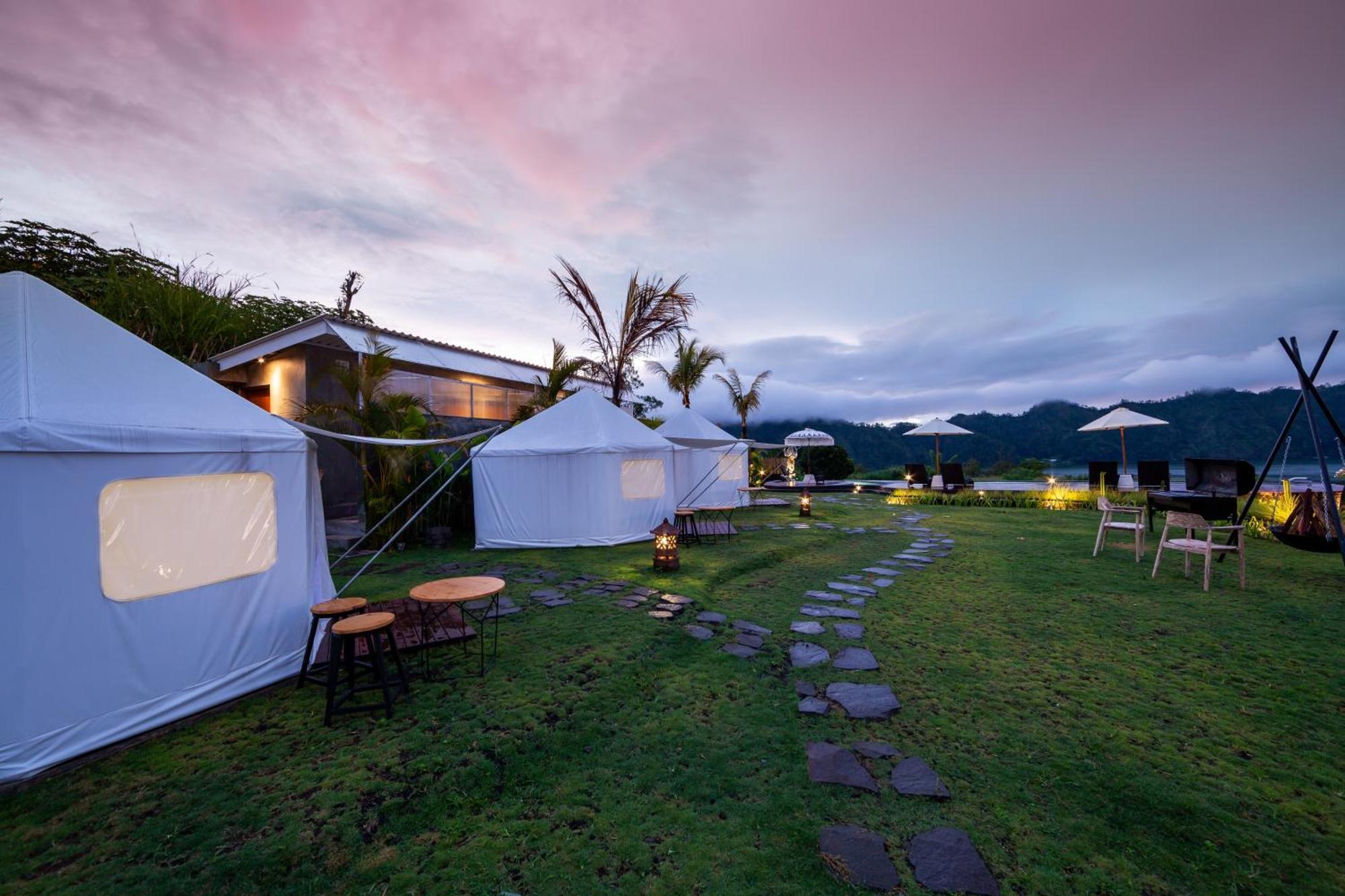 The Dewi Kintamani Luxury Glamping And Natural Hotspring Экстерьер фото