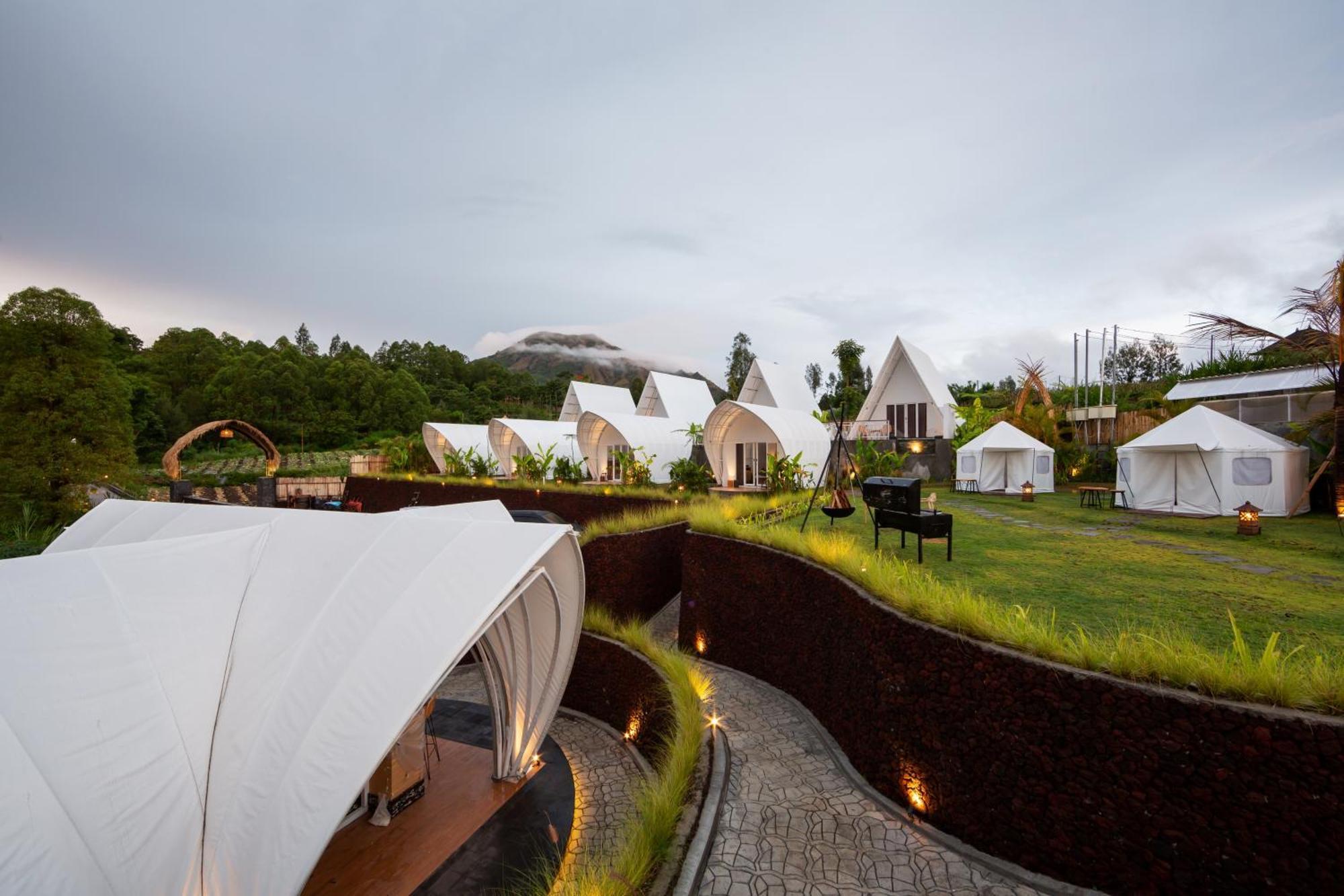 The Dewi Kintamani Luxury Glamping And Natural Hotspring Экстерьер фото