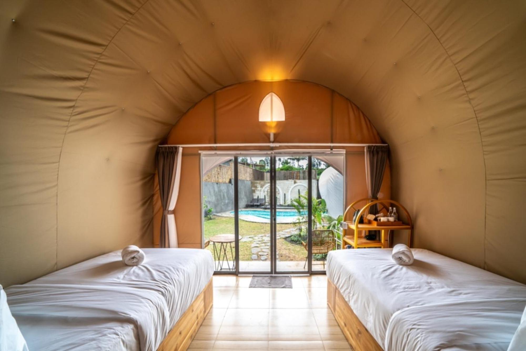 The Dewi Kintamani Luxury Glamping And Natural Hotspring Экстерьер фото