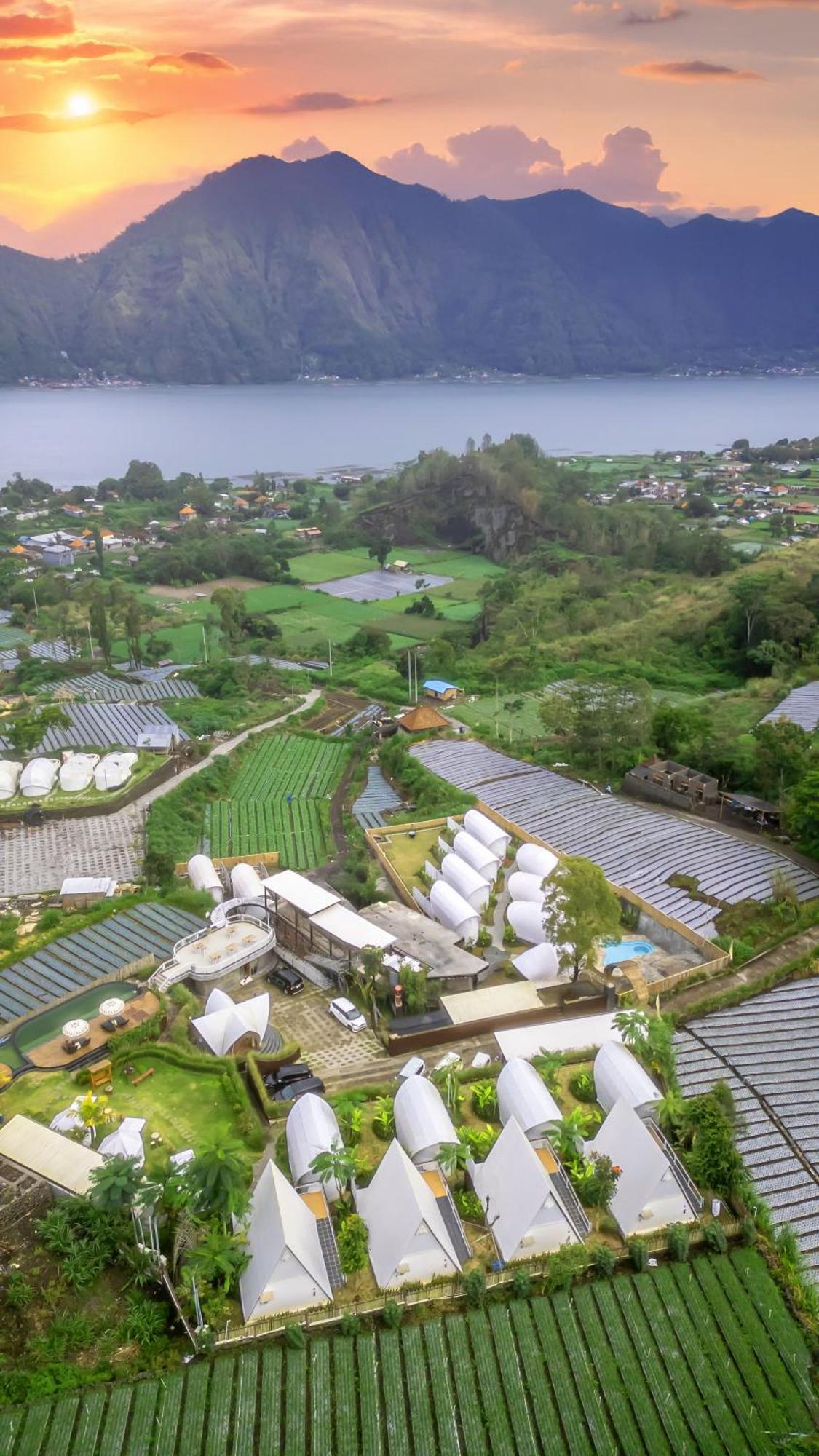 The Dewi Kintamani Luxury Glamping And Natural Hotspring Экстерьер фото