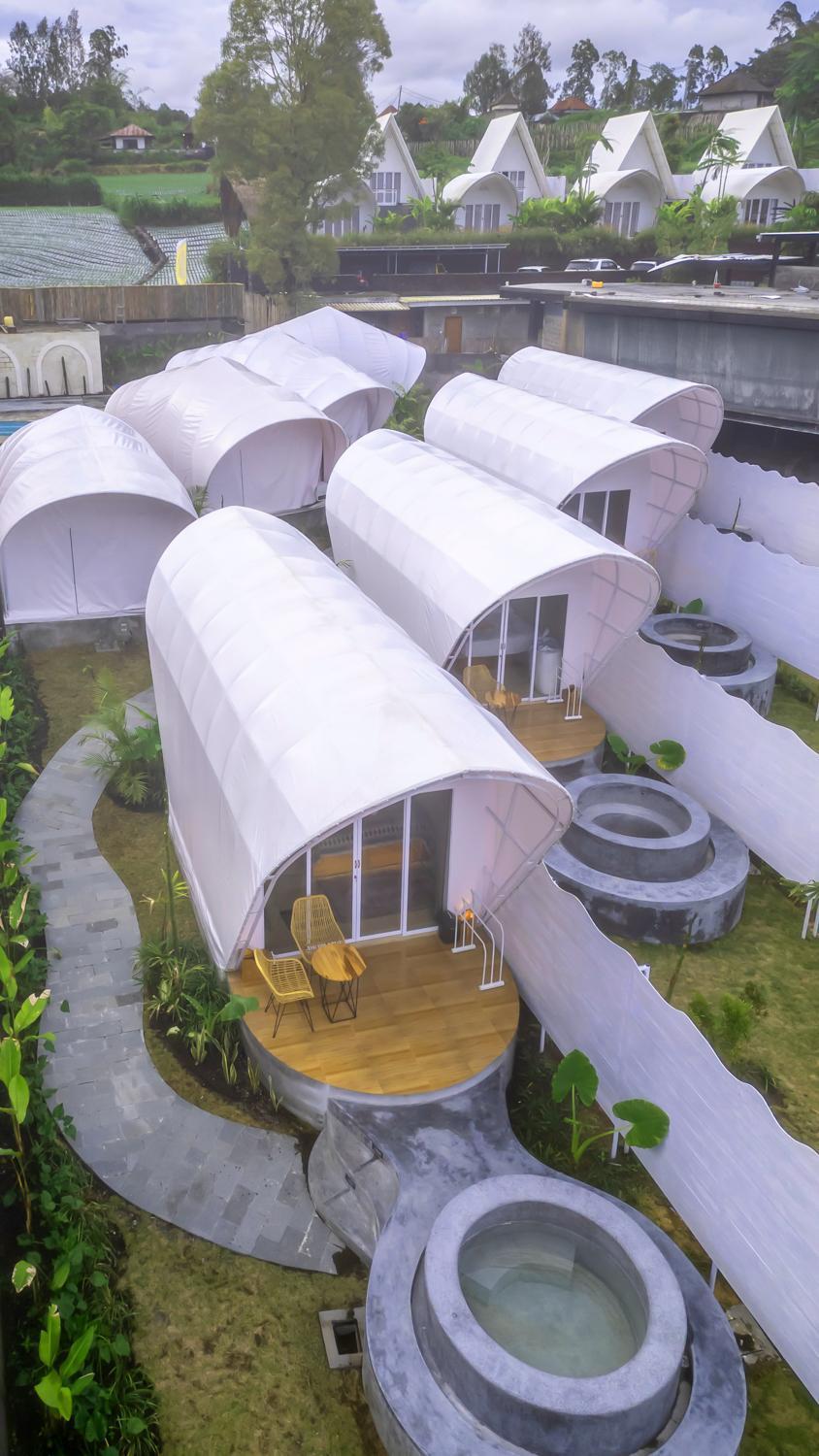 The Dewi Kintamani Luxury Glamping And Natural Hotspring Экстерьер фото